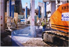 Braybrooke Terrace shaft being dug.